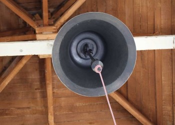 Χτύπησε για πρώτη φορά η καμπάνα του Αγίου Γεωργίου Αργυρουπόλεως (φωτο, βίντεο)