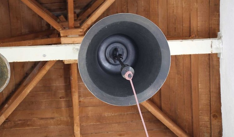 Χτύπησε για πρώτη φορά η καμπάνα του Αγίου Γεωργίου Αργυρουπόλεως (φωτο, βίντεο)