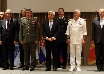Mηνύματα Παυλόπουλου στην 11η Διαβαλκανική Σύνοδο αρχηγών ΓΕΕΘΑ