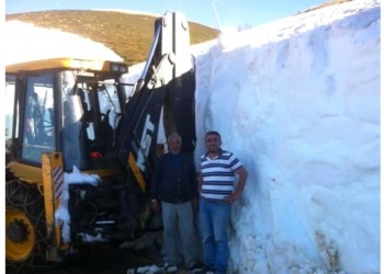 Στον Πόντο ακόμα εκχιονίζουν