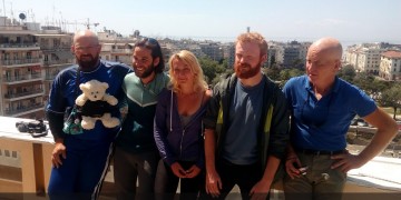 Στη Θεσσαλονίκη η πεζή πορεία ειρήνης από το Βερολίνο στο Χαλέπι