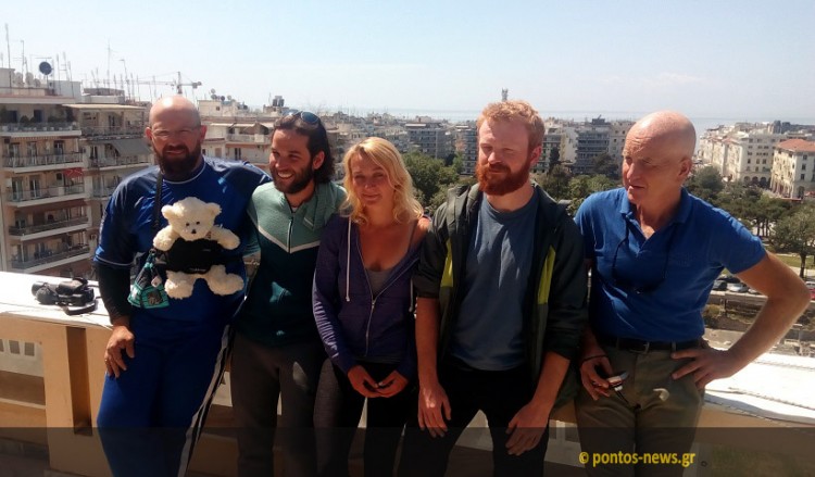 Στη Θεσσαλονίκη η πεζή πορεία ειρήνης από το Βερολίνο στο Χαλέπι