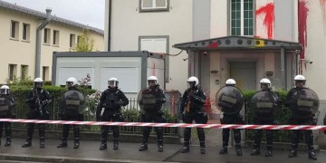 Eπίθεση στο τουρκικό προξενείο στη Ζυρίχη (φωτο)