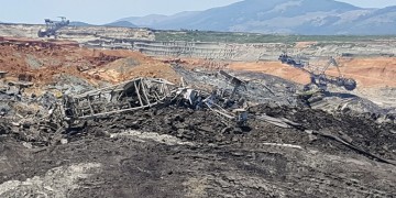 Συναγερμός στην Κοζάνη μετά την κατολίσθηση του ορυχείου Αμυνταίου (βίντεο)