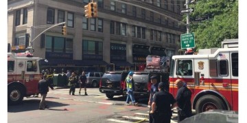 Φωτιά με δεκάδες τραυματίες στη Νέα Υόρκη (βίντεο)