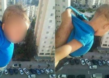 Απείλησε να πετάξει το παιδί του από το παράθυρο για να πάρει «likes»