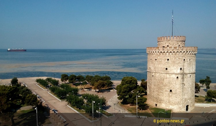Αποκρουστική η εικόνα του Θερμαϊκού από το φυτοπλαγκτόν