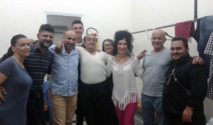 Η θεατρική παράσταση «Το ψαλάφεμα» πήγε στην Καβάλα