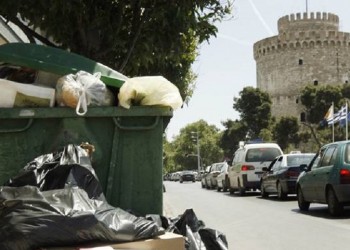 Με προσωπικό ασφαλείας η αποκομιδή σκουπιδιών στη Θεσσαλονίκη