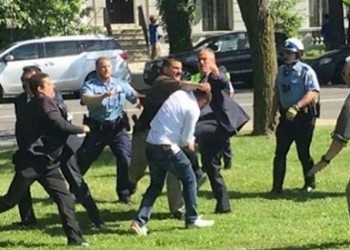 Συλλήψεις Τούρκων σωματοφυλάκων του Ερντογάν για τα επεισόδια στην Ουάσιγκτον