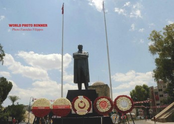 Ο Γιλντιρίμ στα Κατεχόμενα για τα 43 χρόνια από την εισβολή στην Κύπρο
