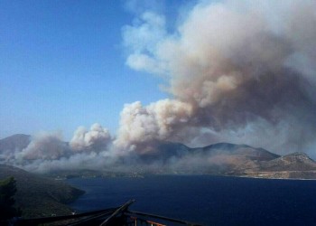 Φωτιές στην Κερατέα Αττικής και το Γραμματικό Ηλείας 6