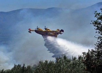 Φωτιές στην Κερατέα Αττικής και το Γραμματικό Ηλείας