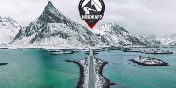 Έλληνας ηθοποιός ταξίδεψε με μηχανή έως το βορειότερο σημείο της Ευρώπης (βίντεο, φωτο)