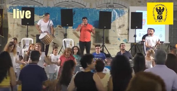 Στάθης και Πέλα Νικολαΐδη σε ποντιακό ξεφάντωμα στα Γιάννενα