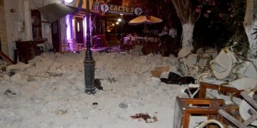 Φονικός σεισμός και μετασεισμός στην Κω με δύο νεκρούς και τραυματίες (φωτο, βίντεο)