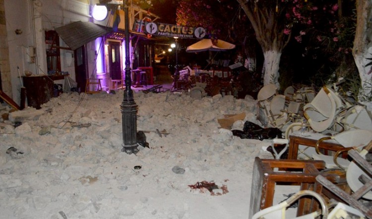 Φονικός σεισμός και μετασεισμός στην Κω με δύο νεκρούς και τραυματίες (φωτο, βίντεο)