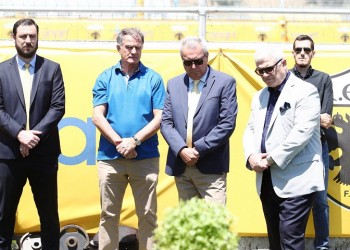 Αγιασμός παρουσία Μελισσανίδη: Φέτος είναι η χρονιά της ΑΕΚ (βίντεο)