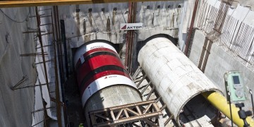 Ξεκίνησε ο δεύτερος μετροπόντικας προς Καλαμαριά