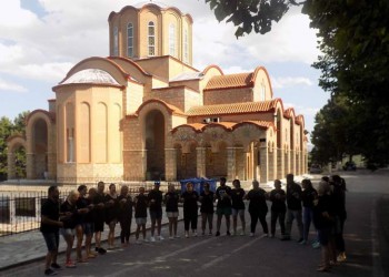 Οι πρόβες της Ένωσης Ποντίων Σαλαμίνας στην Παναγία Σουμελά λίγο πριν από τη συμμετοχή της σε  φεστιβάλ (βίντεο, φωτο)