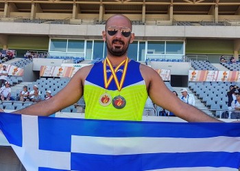 Ένα χρυσό κι ένα ασημένιο πήρε ο αθλητής Απόστολος Χαριτωνίδης από τους 21ους Παγκόσμιους Αγώνες Μεταμοσχευμένων Αθλητών (φωτο)