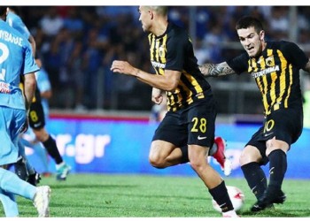 Super League: Ισόπαλη η ΑΕΚ με τον ΠΑΣ (0-0)