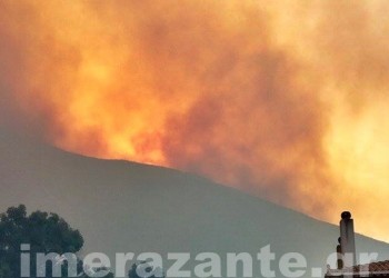 Ζάκυνθος: 11 φωτιές μέσα σε τρεις ημέρες – Εμπρησμό βλέπουν τώρα οι Αρχές