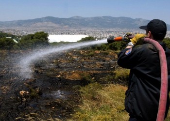 Εμπρησμός από πρόθεση η φωτιά στο Άλσος Βεΐκου