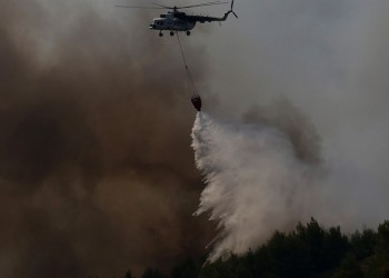 Η πύρινη λαίλαπα στην Ανατολική Αττική