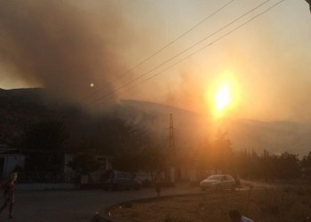Αλβανία: Δύο ελληνικά καναντέρ στη μάχη με τις φλόγες στα μειονοτικά χωριά
