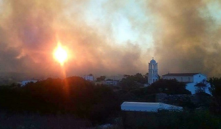 Εκκενώθηκε το μοναστήρι της Παναγίας της Μυρτιδιώτισσας στα Κύθηρα