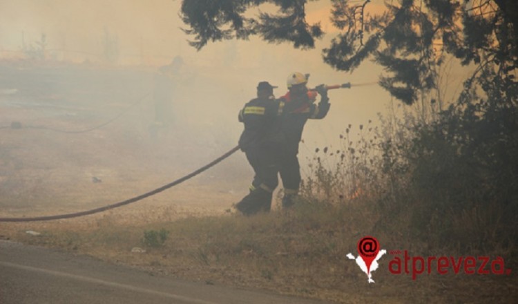 Φωτιά στη Νέα Σαμψούντα προκάλεσε μεγάλες υλικές ζημιές