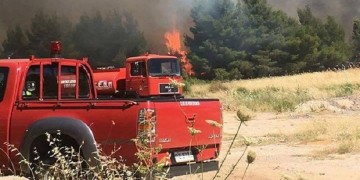 Υπό μερικό έλεγχο η πυρκαγιά στη Μικροκώμη του Δήμου Βόλβης