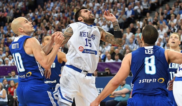 Ευρωμπάσκετ: Ελλάδα-Φινλανδία 77-89