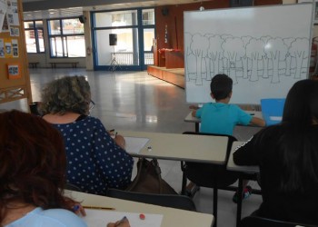 Η Εύξεινος Λέσχη Βέροιας γέμισε επίδοξους σκιτσογράφους