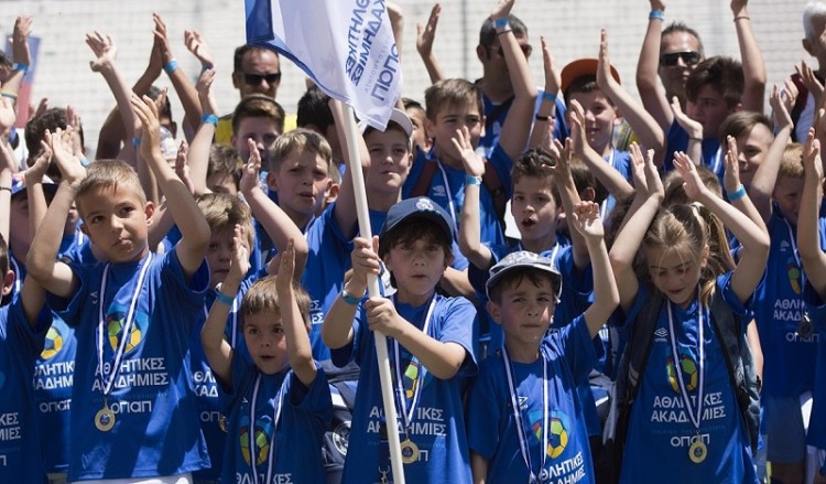 Ρεκόρ συμμετοχών στο φεστιβάλ Αθλητικών Ακαδημιών ΟΠΑΠ στην Πάτρα