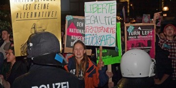 Συγκέντρωση διαμαρτυρίας κατά της AfD στο Βερολίνο