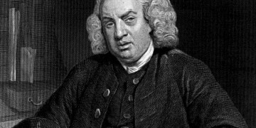 308α γενέθλια του Σάμιουελ Τζόνσον, του σπουδαίου Βρετανού λεξικογράφου