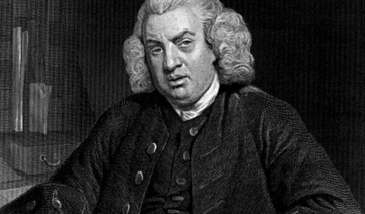 308α γενέθλια του Σάμιουελ Τζόνσον, του σπουδαίου Βρετανού λεξικογράφου