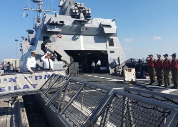 Ισραηλινά πολεμικά πλοία στην άσκηση «ΝΗΡΙΗΣ 17»