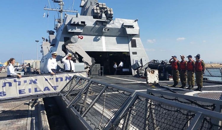 Ισραηλινά πολεμικά πλοία στην άσκηση «ΝΗΡΙΗΣ 17»