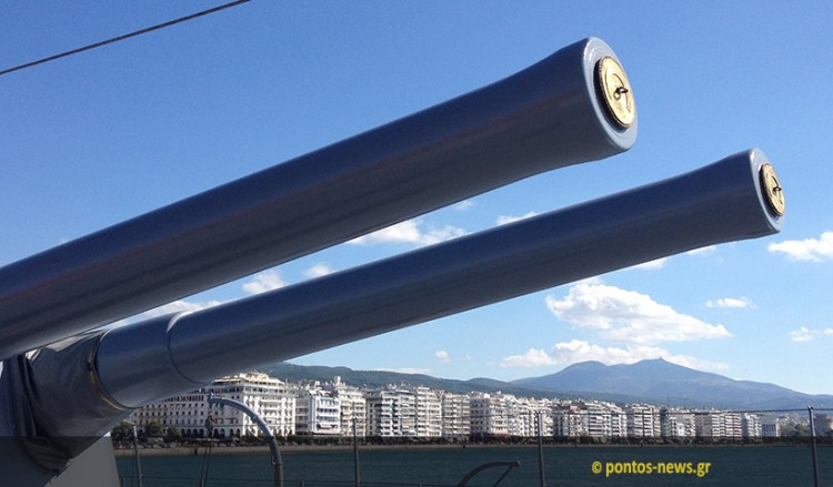 Το «Αβέρωφ» στη Θεσσαλονίκη (φωτο)