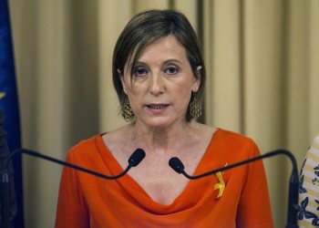 «Πραξικόπημα» η απόφαση Ραχόι καταγγέλλει η πρόεδρος του καταλανικού κοινοβουλίου