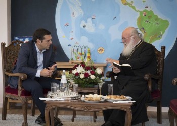 Συνάντηση Τσίπρα-Ιερώνυμου στα Γιάννενα