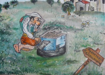 Ο Καραγκιόζης... μελισσοκόμος στη 10η Γιορτή Μελιού της Θεσσαλονίκης