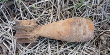 Όλμος σε χωράφι στα Κουφάλια Θεσσαλονίκης