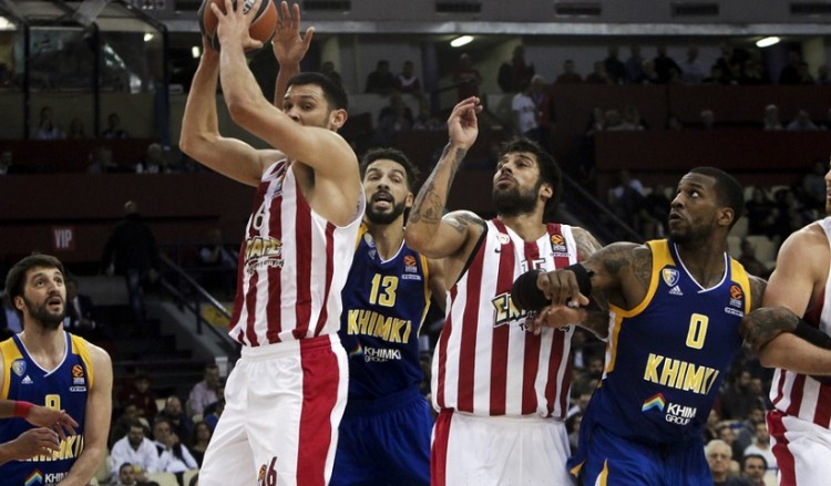Euroleague: Ολυμπιακός-Χίμκι 92-75