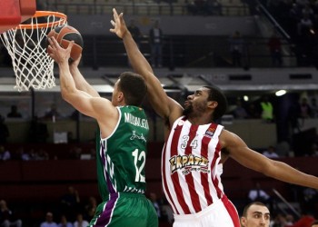 Euroleague: Ολυμπιακός-Μάλαγα 80-75