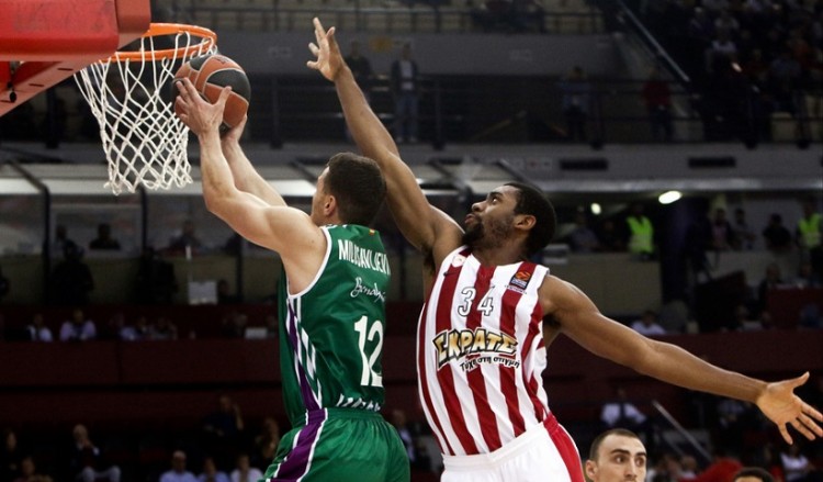 Euroleague: Ολυμπιακός-Μάλαγα 80-75
