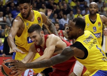 Euroleague: Μακάμπι-Ολυμπιακός 68-69